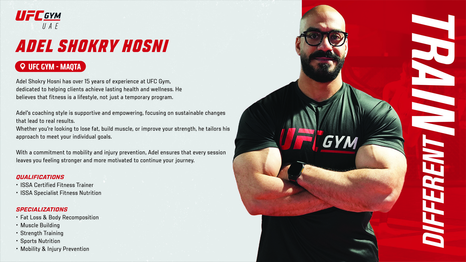 Adel Shokry Hosni — UFC GYM Abu Dhabi personal trainer