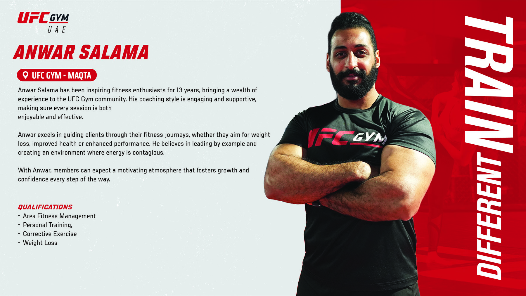 Anwar Salama — UFC GYM Abu Dhabi personal trainer