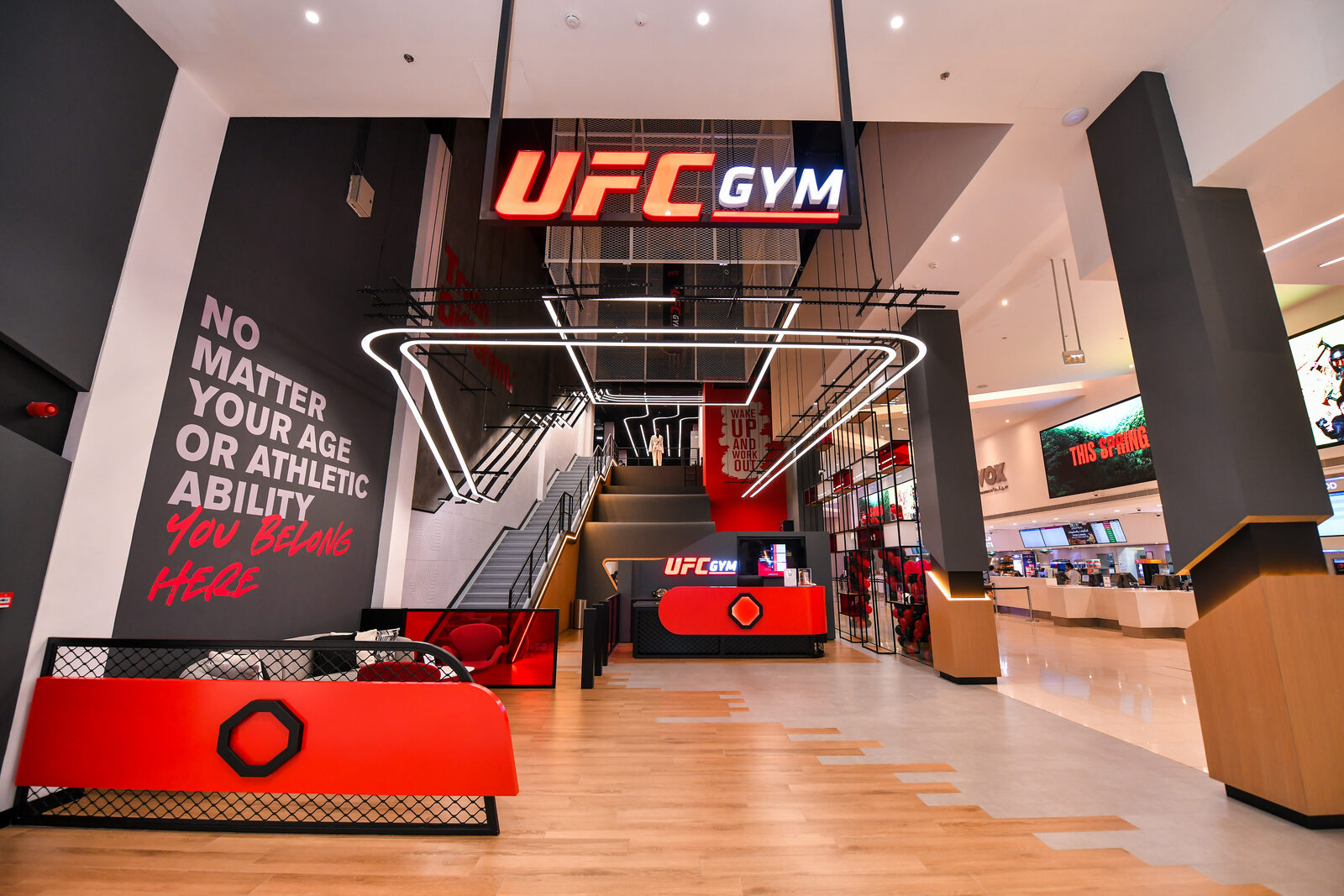 Reception at UFC GYM Ajman
